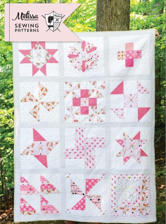 Polka Dot Chair Block of Month Quilt | Digital PDF Pattern