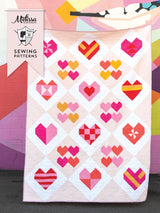 All the Hearts Quilt Pattern | Printed Quilt Pattern