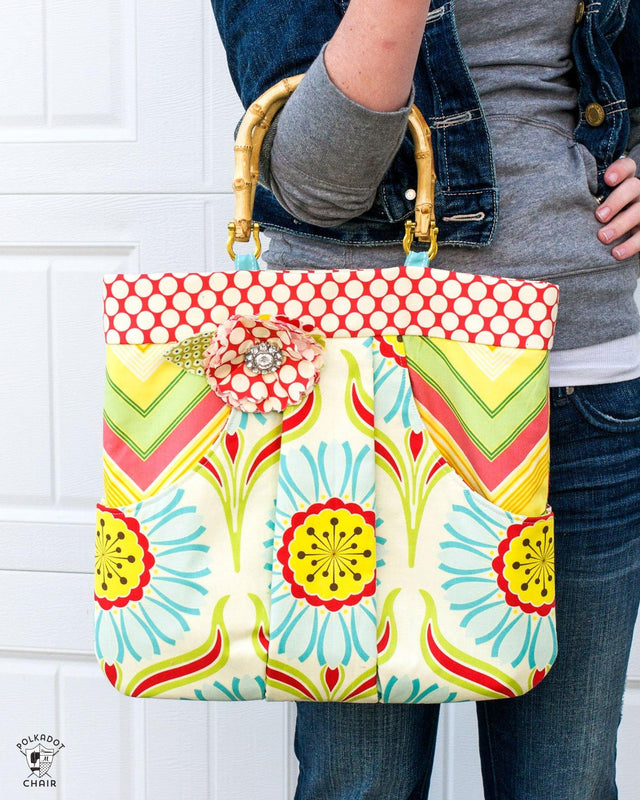 March Bag Sewing Pattern | Digital PDF Pattern – Polka Dot Chair ...