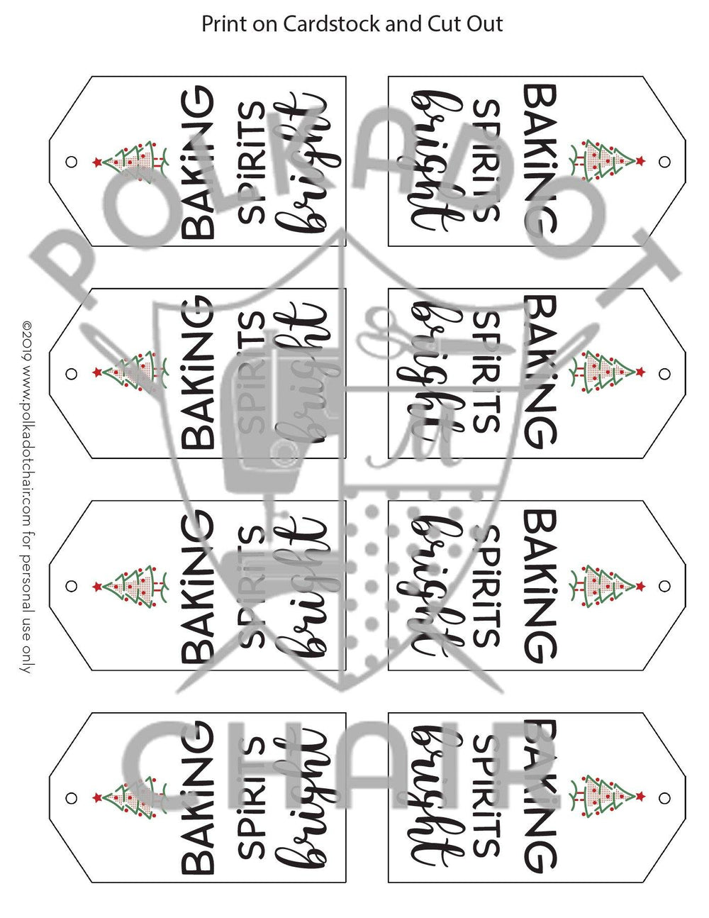 Ultimate Christmas Tag Printable Bundle | Digital Product