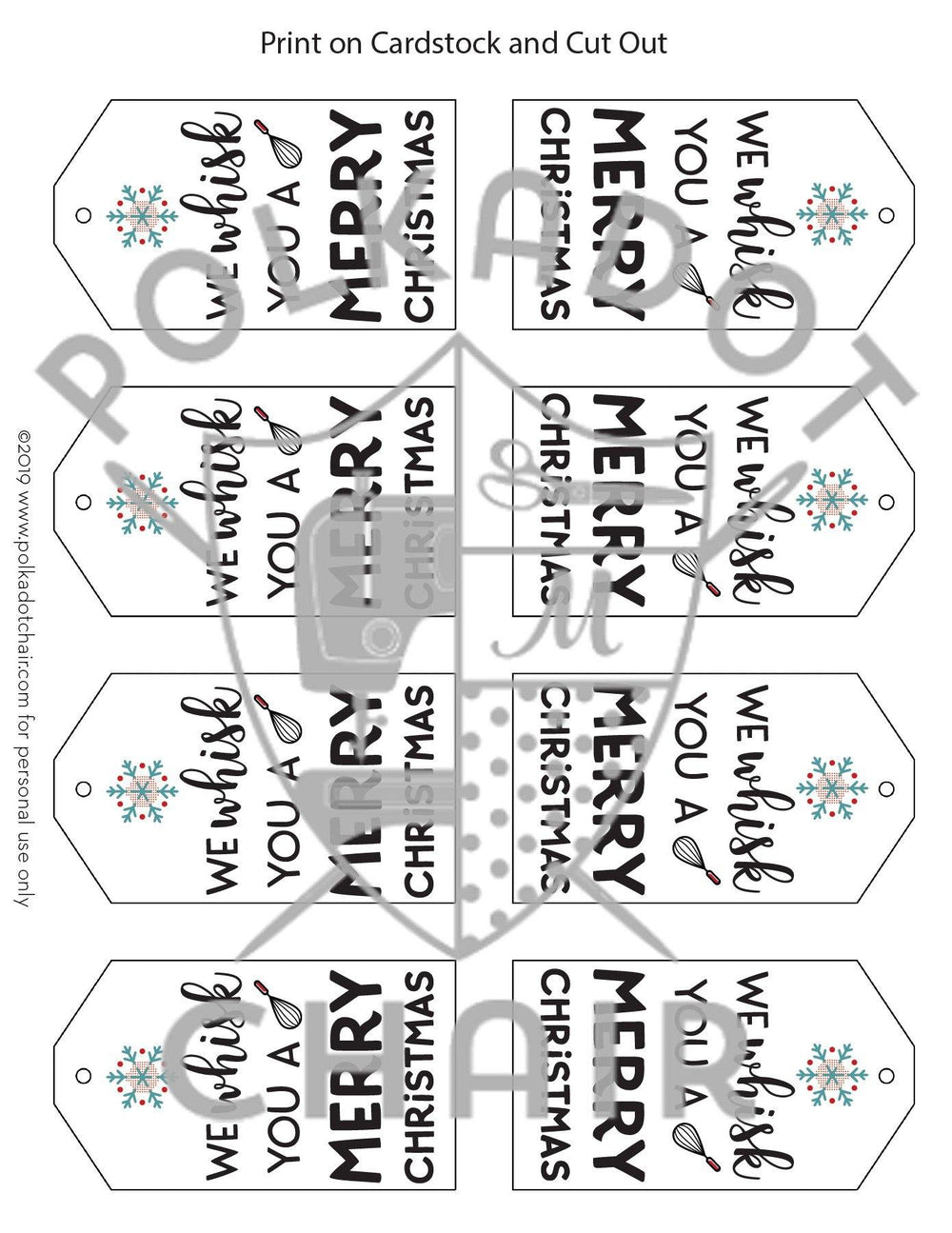 Ultimate Christmas Tag Printable Bundle | Digital Product