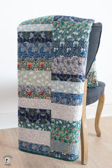 Scrappy Strips Quilt Pattern | Digital PDF Pattern - Polka Dot Chair Patterns by Melissa Mortenson