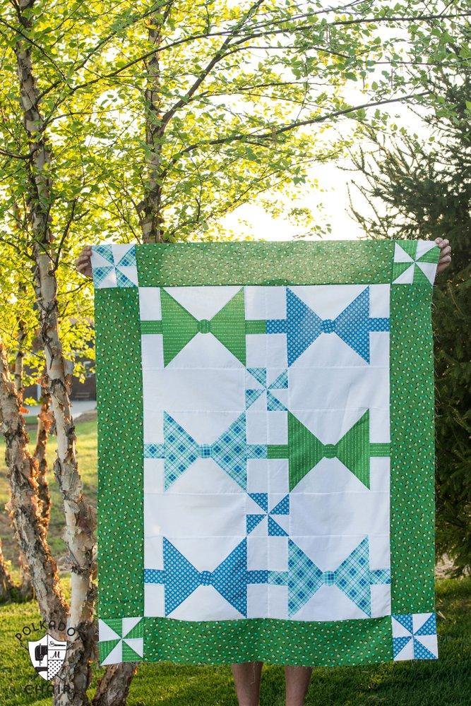 Dads Bow Ties Quilt | PRINTED PATTERN