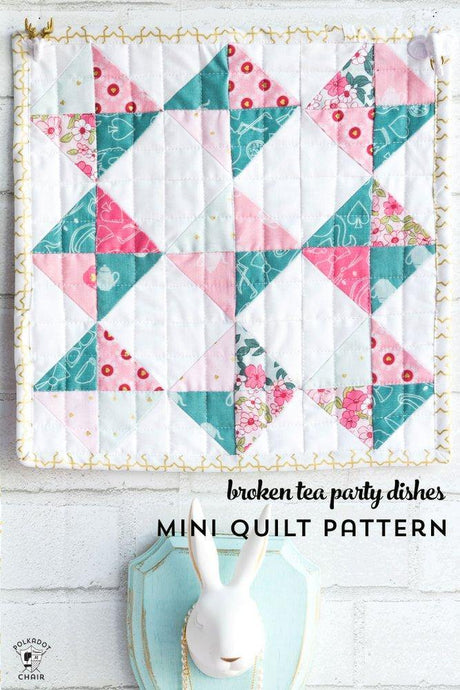 Wonderland Mini Quilts & Doll Quilt Bundle | Digital PDF Pattern