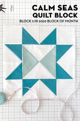 Choose Happiness, 2020 Quilt Block of the Month | Digital PDF Product - Polka Dot Chair Patterns by Melissa Mortenson