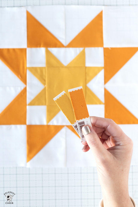 Choose Happiness, 2020 Quilt Block of the Month | Digital PDF Product - Polka Dot Chair Patterns by Melissa Mortenson