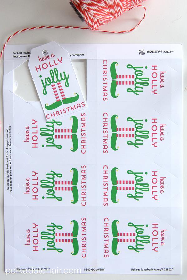 Holly Jolly Christmas - Gift Tags, 12 ct – Merrilulu