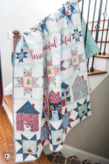 Let's Stay Home Quilt Pattern | Digital PDF Pattern - Polka Dot Chair Patterns by Melissa Mortenson