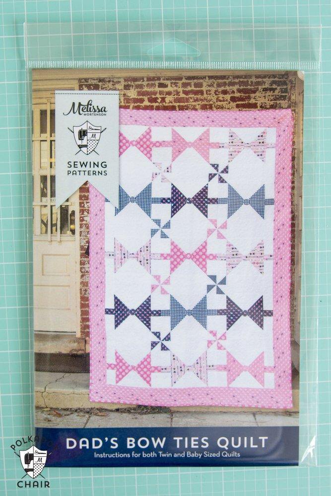 Dads Bow Ties Quilt | PRINTED PATTERN