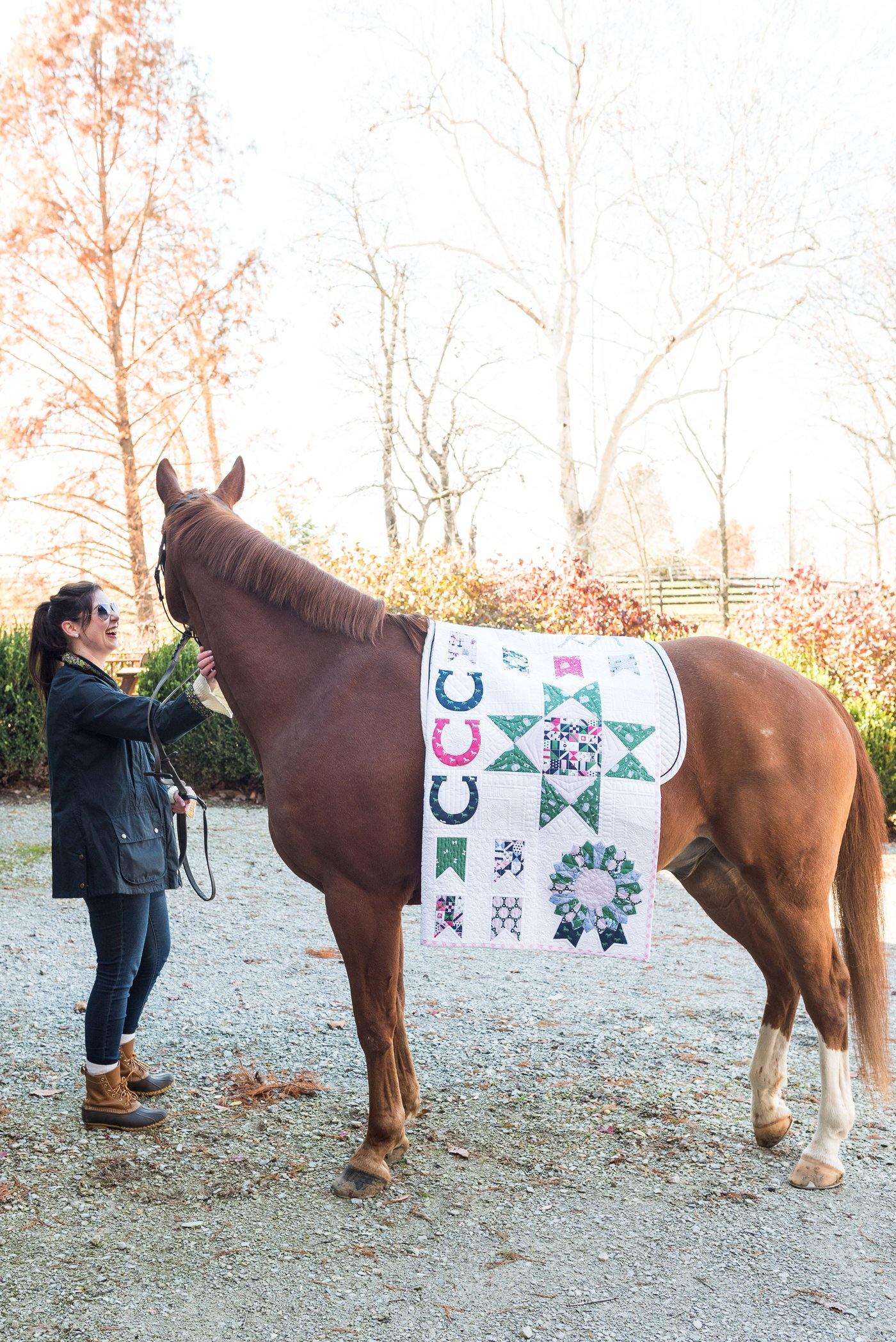 Derby Sampler Quilt Pattern | Digital PDF Pattern - Polka Dot Chair Patterns by Melissa Mortenson