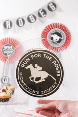 Derby Party Printables | Digital PDF Product - Polka Dot Chair Patterns by Melissa Mortenson