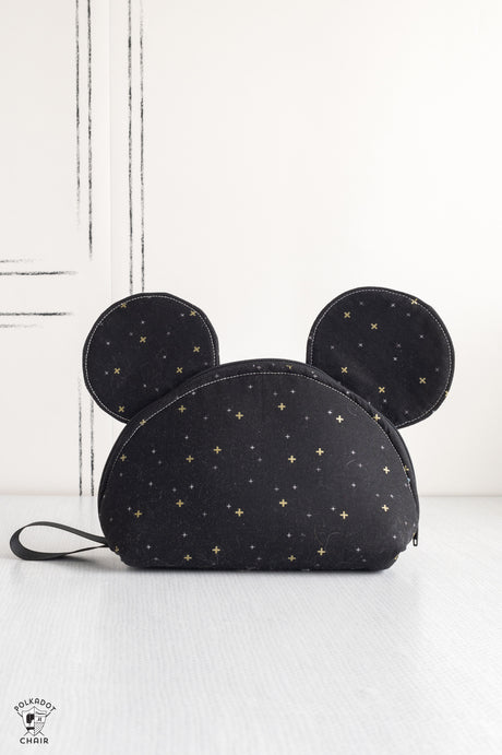 All Ears Pouch Zip Pouch Sewing Pattern | Printed Pattern