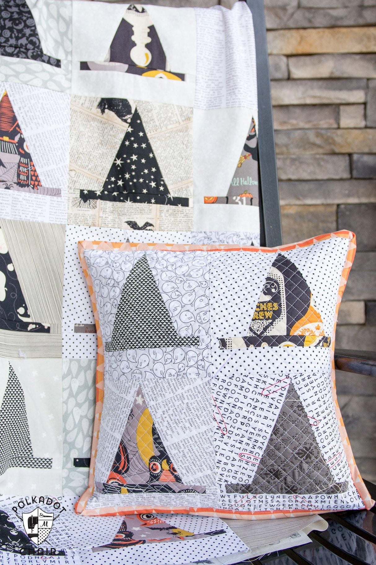 Halloween Haberdashery Quilt | Printed Pattern