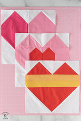 All the Hearts Quilt Pattern | Printed Quilt Pattern