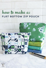 Zippered Pouch Sewing Pattern | Digital PDF Pattern - Polka Dot Chair Patterns by Melissa Mortenson