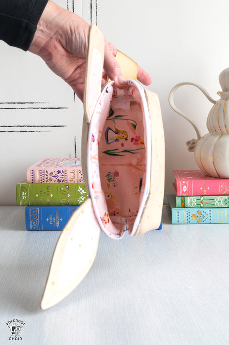 All Ears Pouch Zip Pouch Sewing Pattern | Printed Pattern