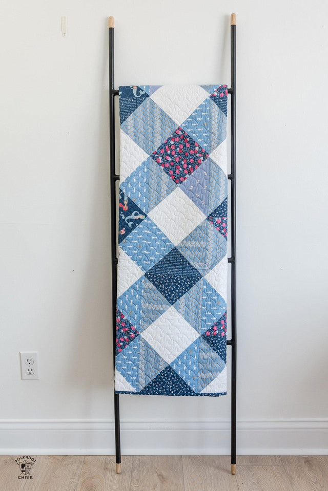 Gingham Daydream Quilt | Digital PDF Pattern | Polka Dot Chair – Polka ...