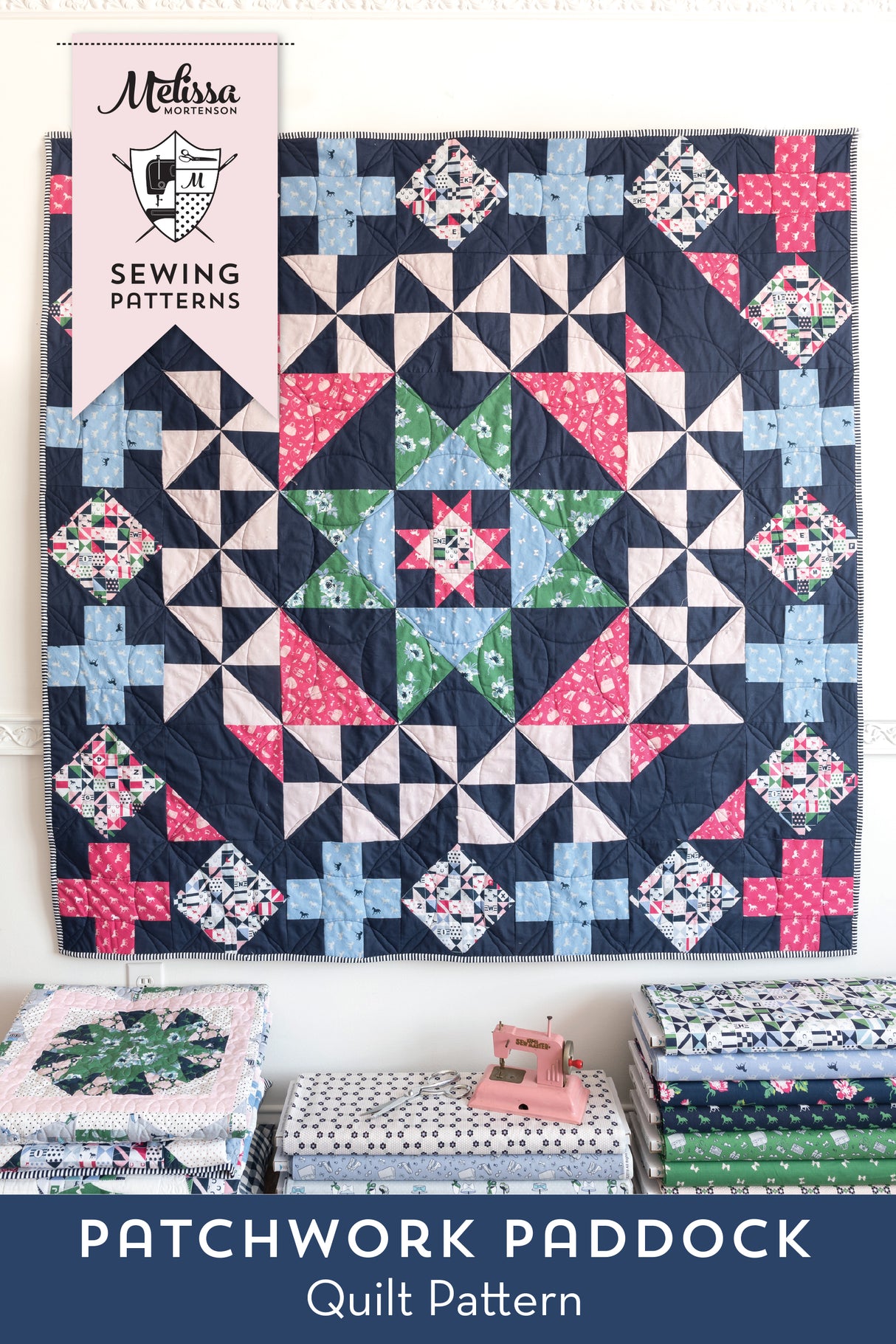 Patchwork Paddock Quilt | Printed Pattern