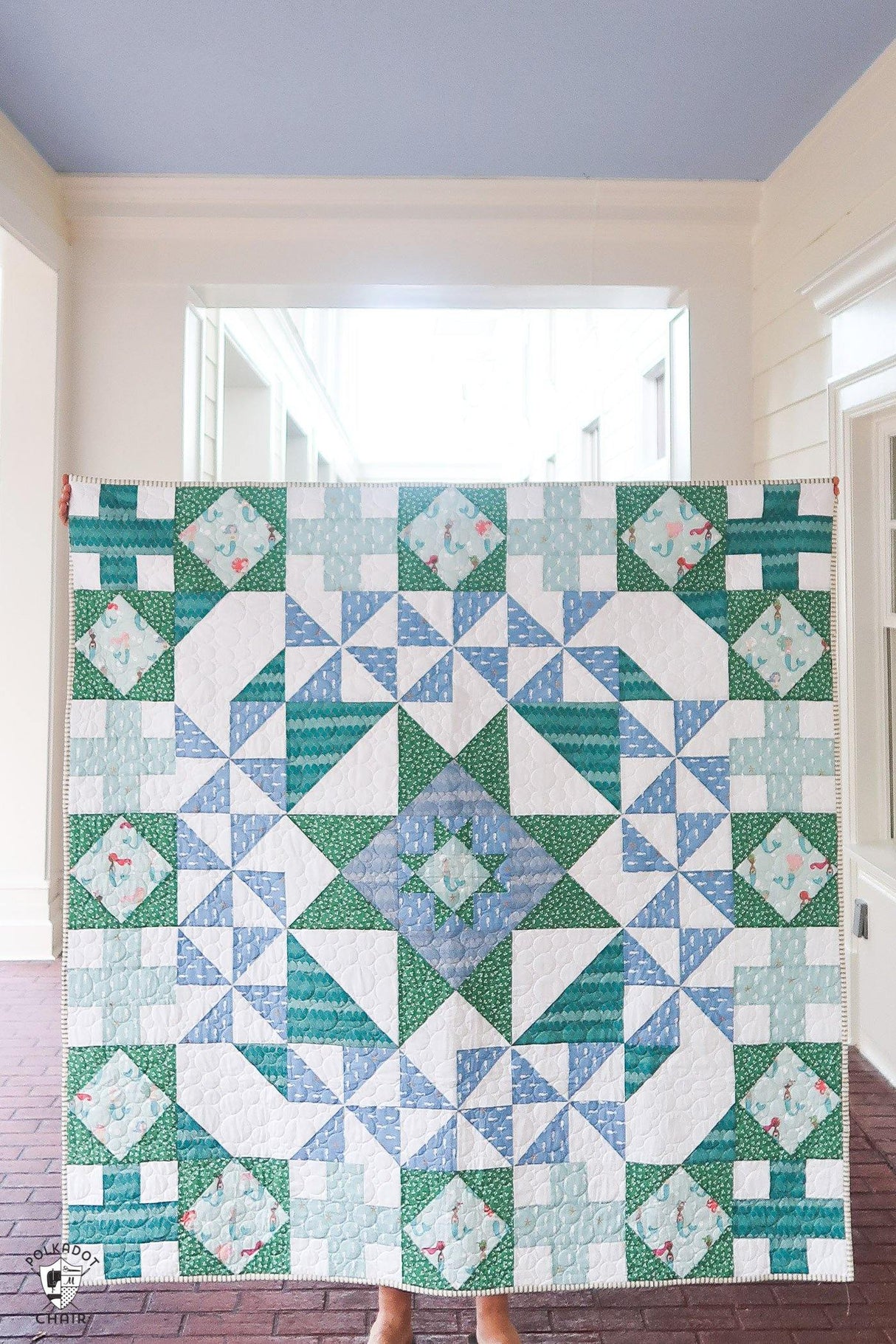 Patchwork Paddock Quilt Pattern | Digital PDF Pattern - Polka Dot Chair Patterns by Melissa Mortenson