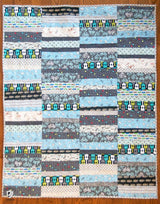 Scrappy Strips Quilt Pattern | Digital PDF Pattern - Polka Dot Chair Patterns by Melissa Mortenson