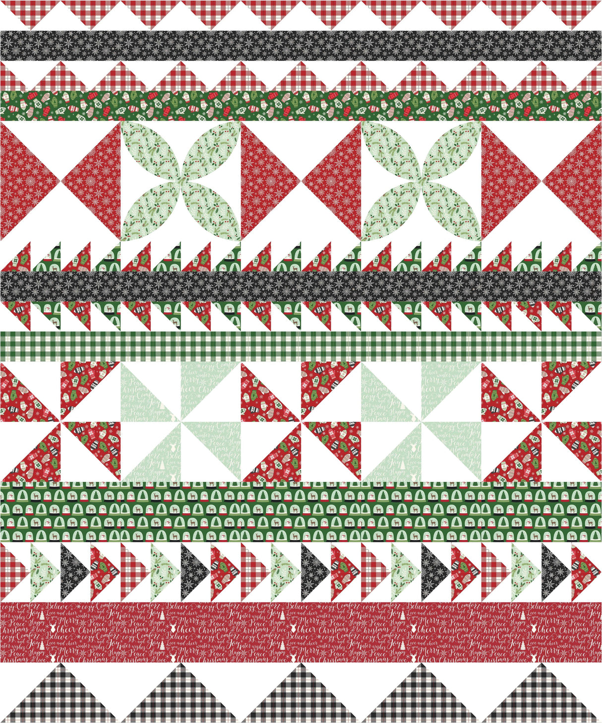 Seasonal Safari Quilt | Digital PDF Pattern - Polka Dot Chair Patterns by Melissa Mortenson