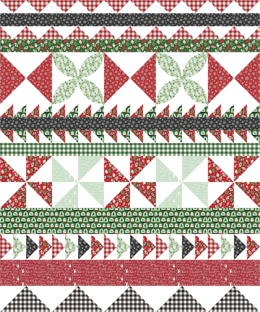Seasonal Safari Quilt | Digital PDF Pattern - Polka Dot Chair Patterns by Melissa Mortenson