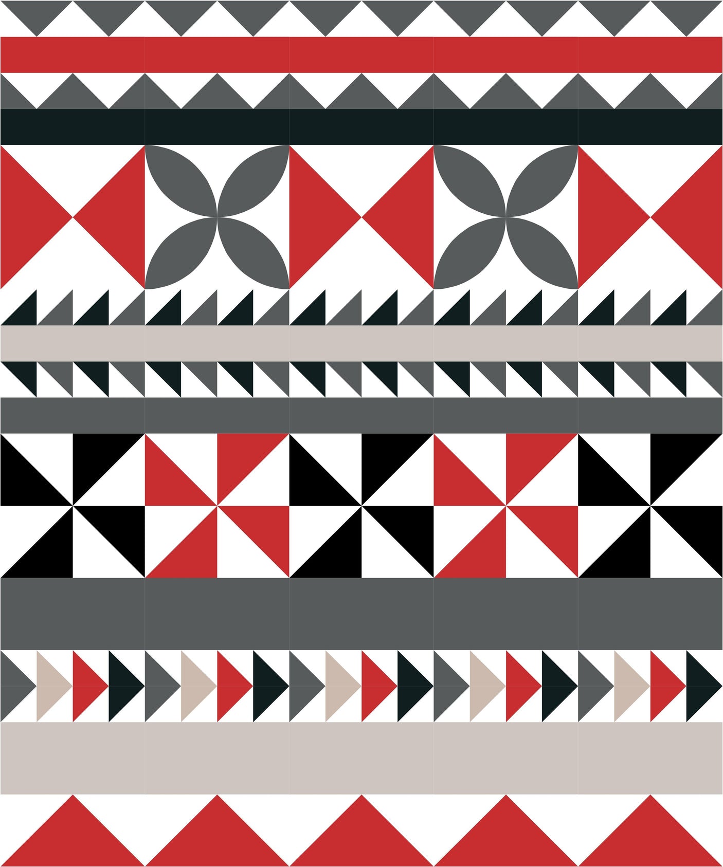 Seasonal Safari Quilt | Digital PDF Pattern - Polka Dot Chair Patterns by Melissa Mortenson