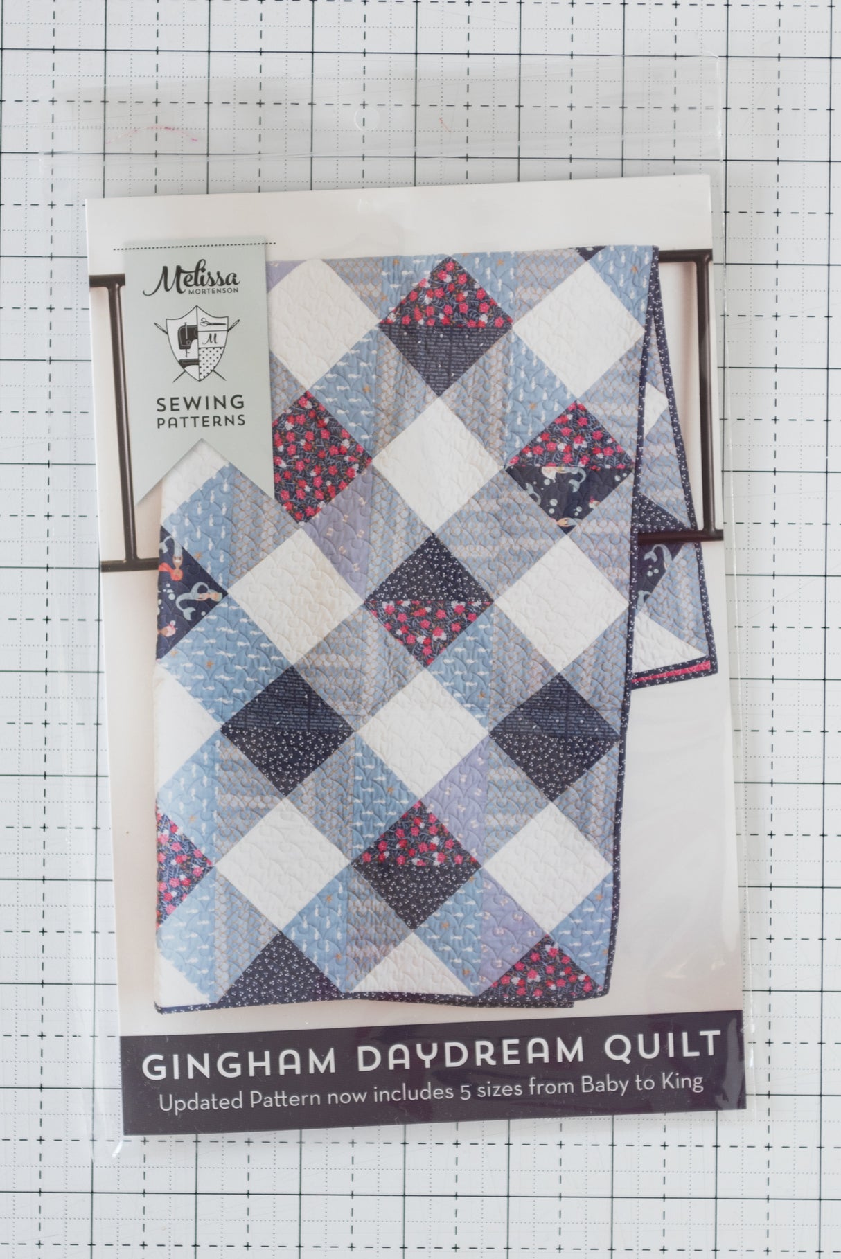 Gingham Daydream Quilt Pattern | Printed Pattern