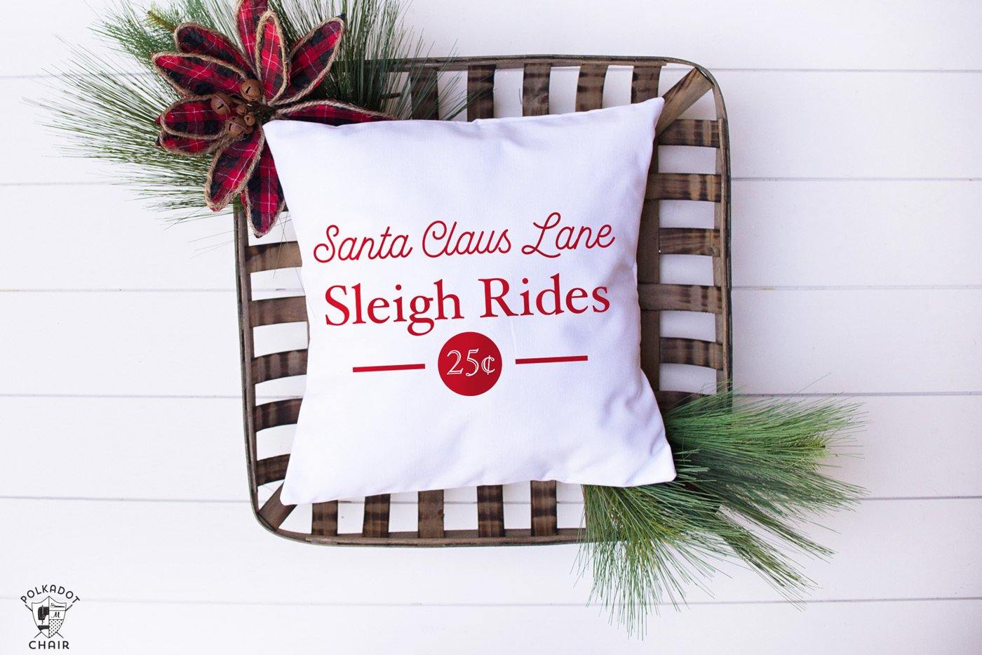 Christmas SVG Files | Digital Product - Polka Dot Chair Patterns by Melissa Mortenson