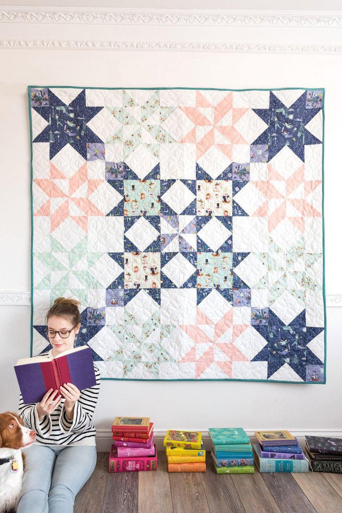 Star Bright Quilt | Printed Pattern - Polka Dot Chair Patterns by Melissa Mortenson